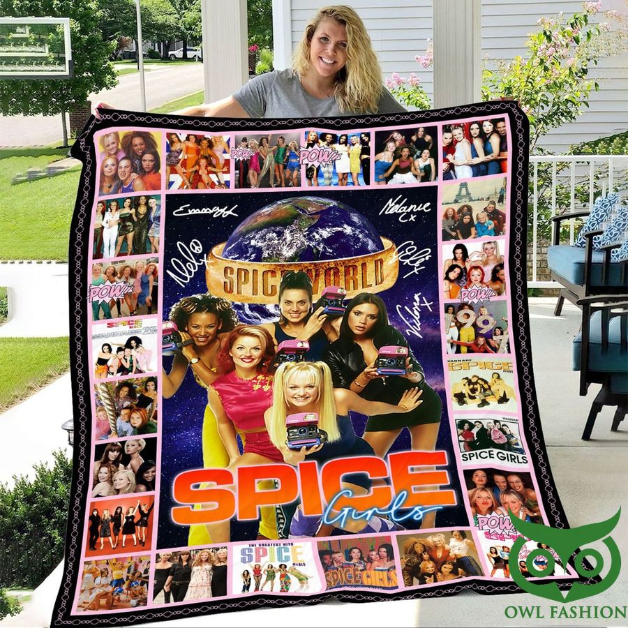 Spice Girls Albums Fleece Blanket