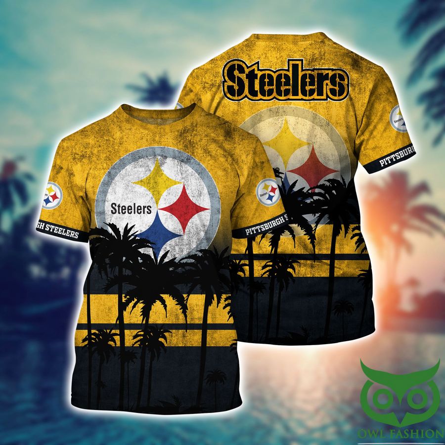51 Pittsburgh Steelers NFL Limited T shirt Hawaiian Shirt and Shorts
