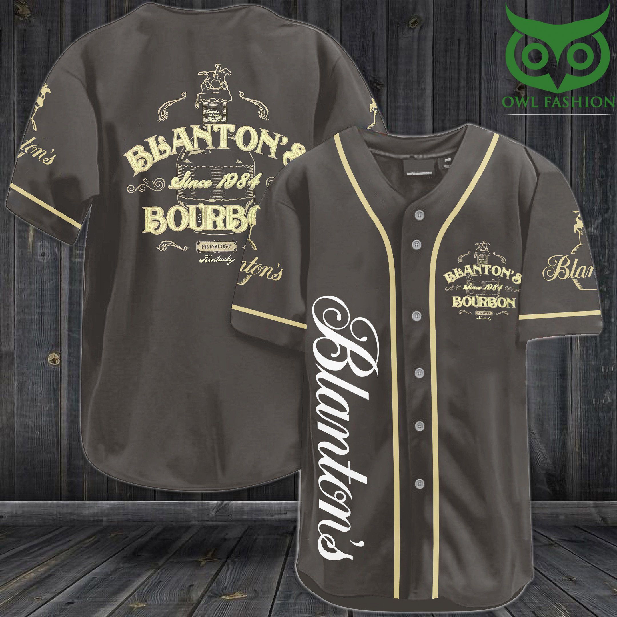 Blanton's Bourbon since 1984 Baseball Jersey Shirt