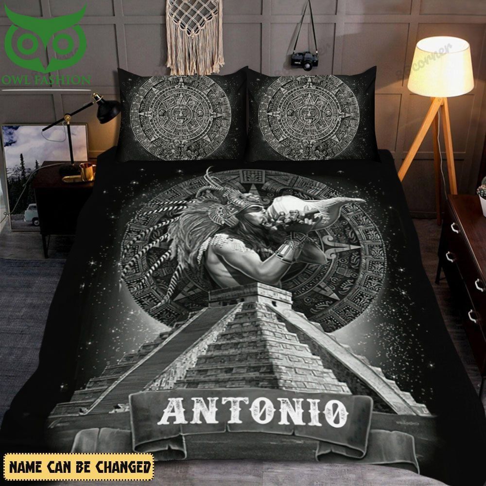 Personalized Mexican Warrior Bedding Set