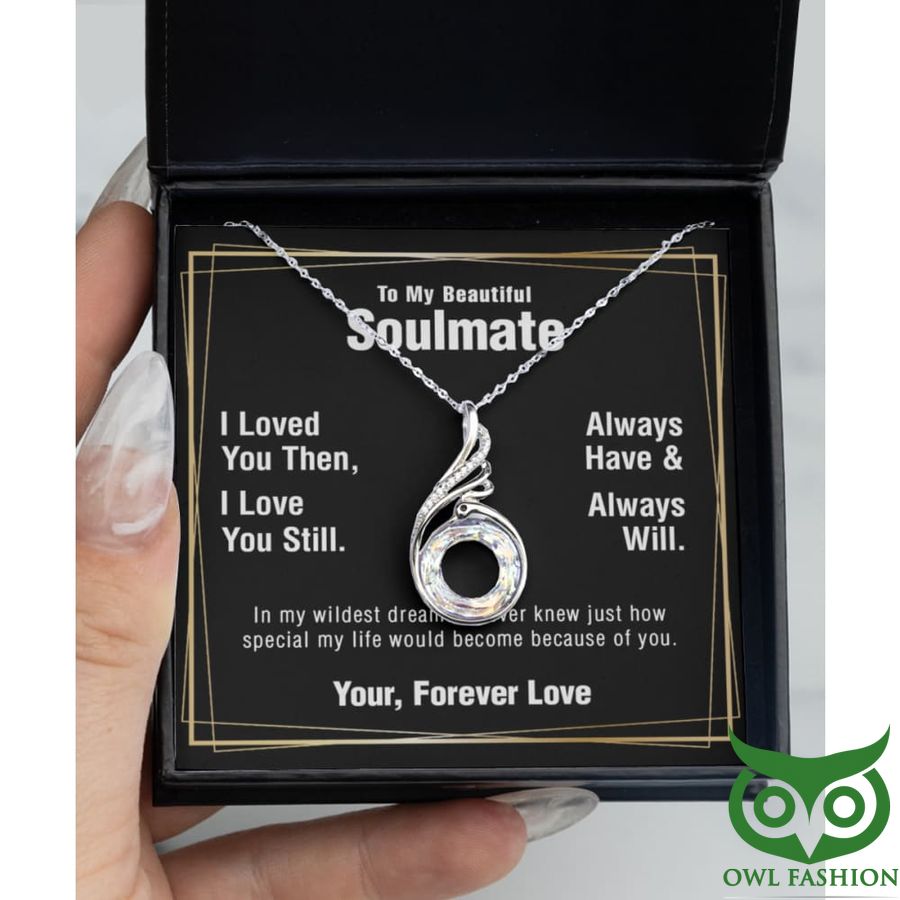 My Beautiful Soulmate Your Forever Love Necklace Valentine Gift