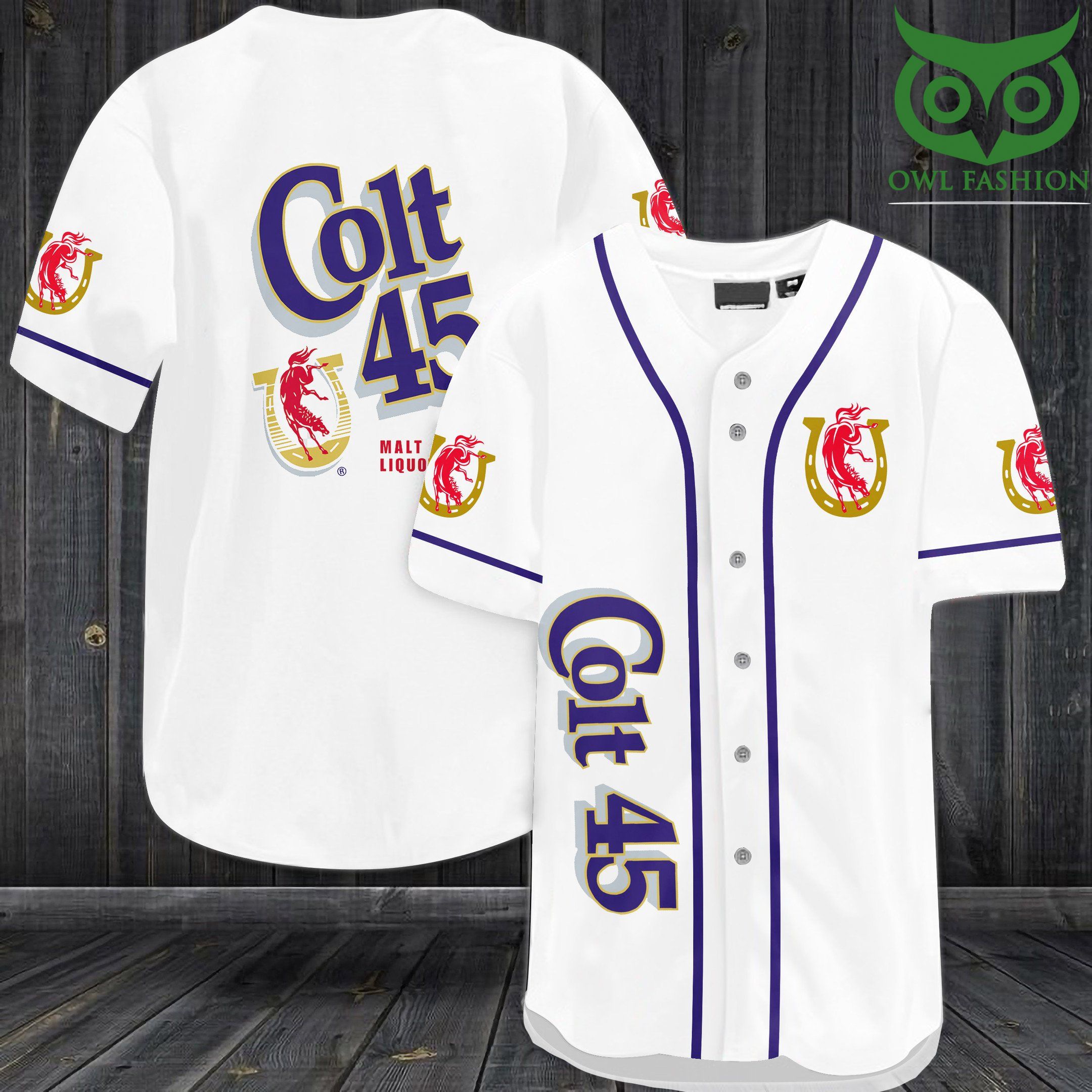 Colt 45 Malt Liquor Baseball Jersey Shirt