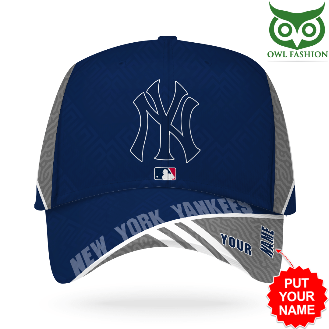 Custom Name MLB New York Yankees Printed Hat