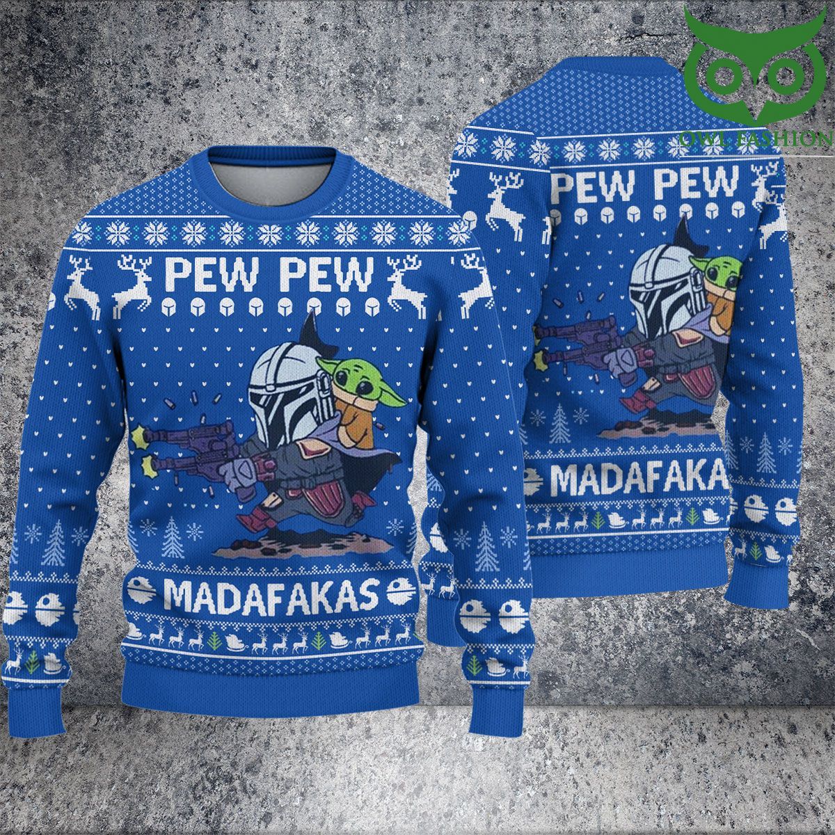 44 Star War Pew Pew Madafaks Starwarian Sweatshirt Ugly Sweater