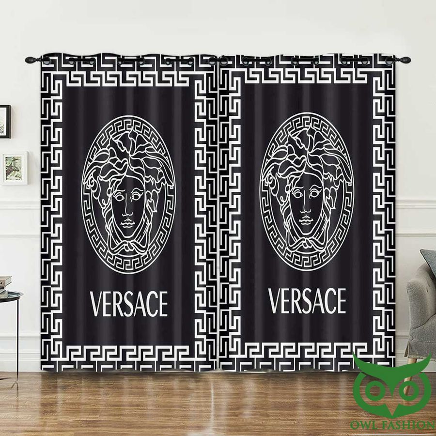 50 Versace Black Limited Windows Curtain