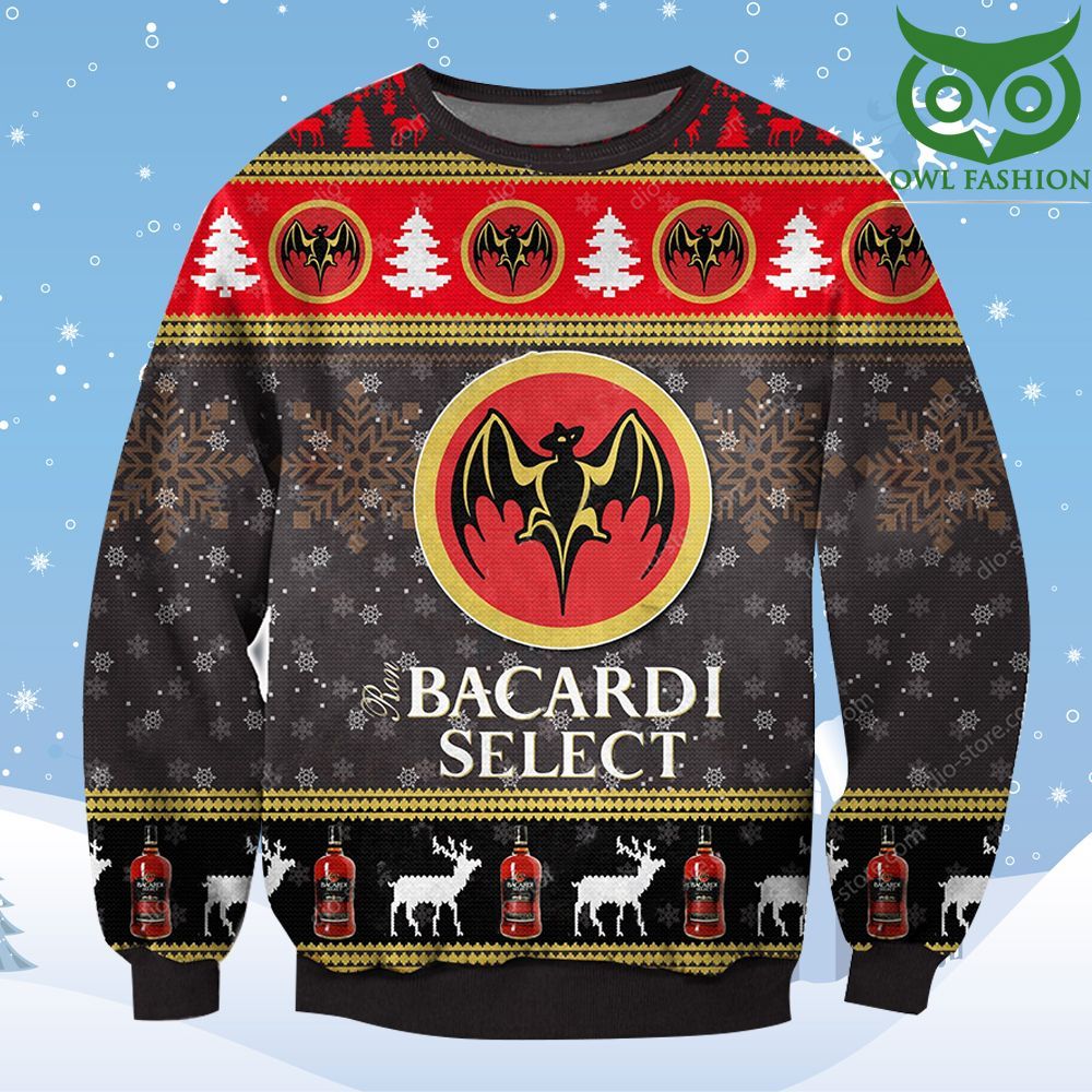 Bacardi Select Rum Ugly Sweater