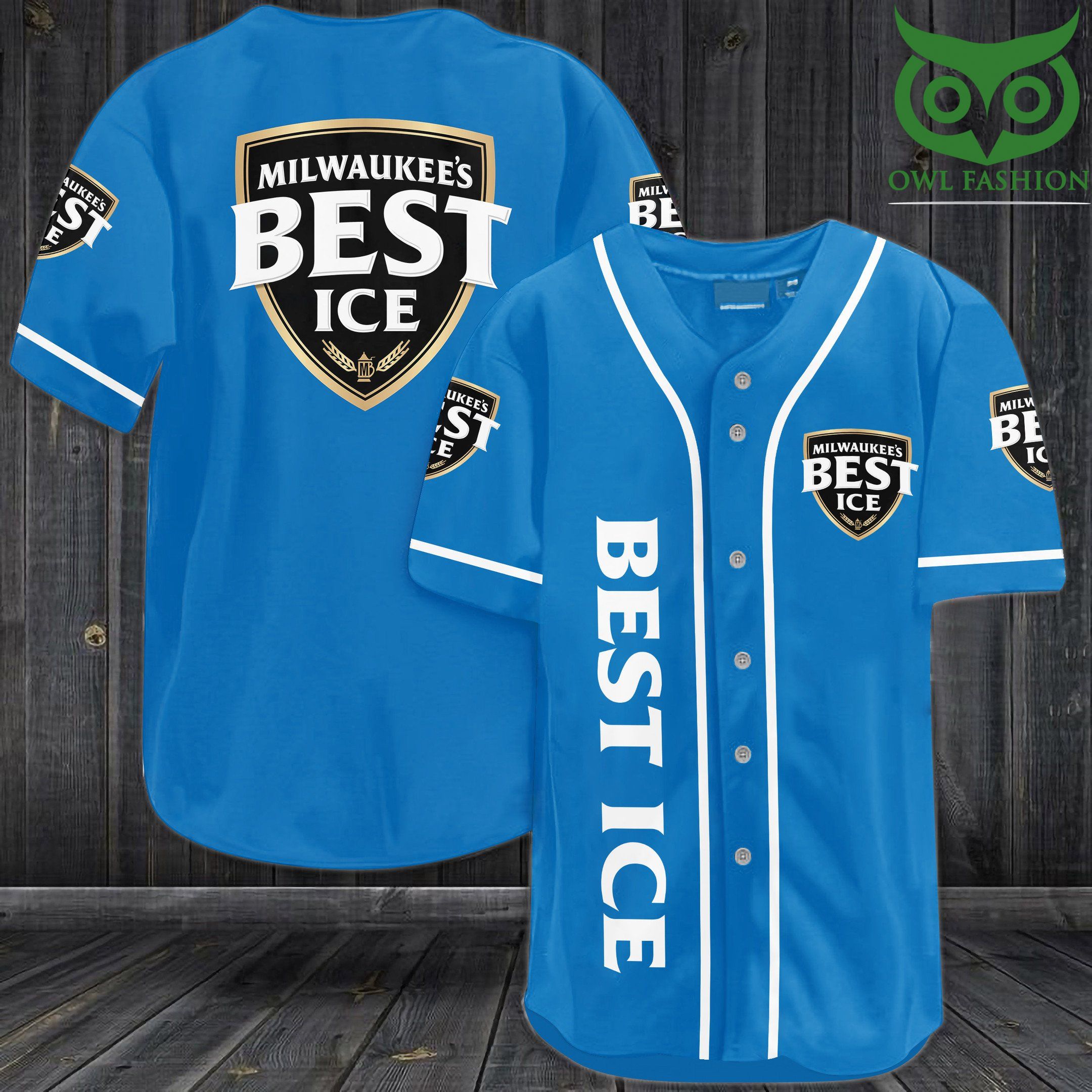 5 Milwaukees Best Ice Baseball Jersey Shirt