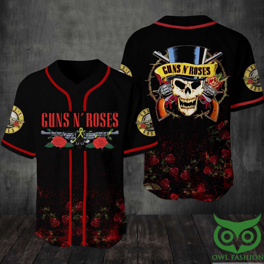 Guns N Roses Baseball Jersey Shirt