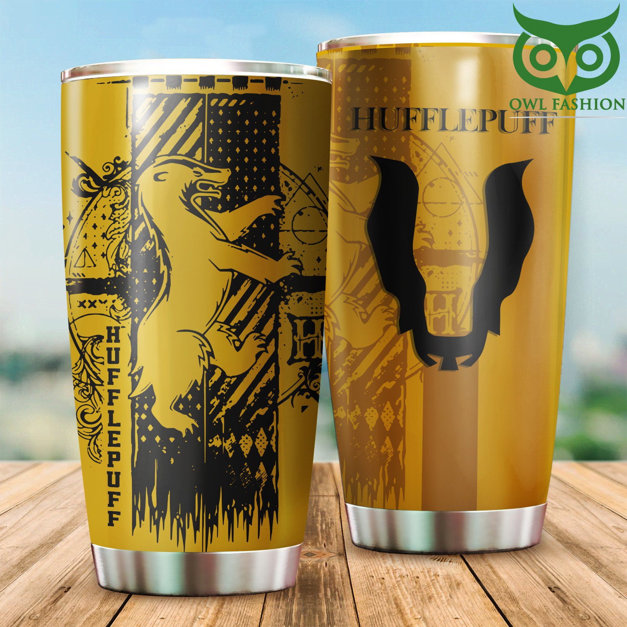 Harry Potter Hufflepuff Tumbler cup