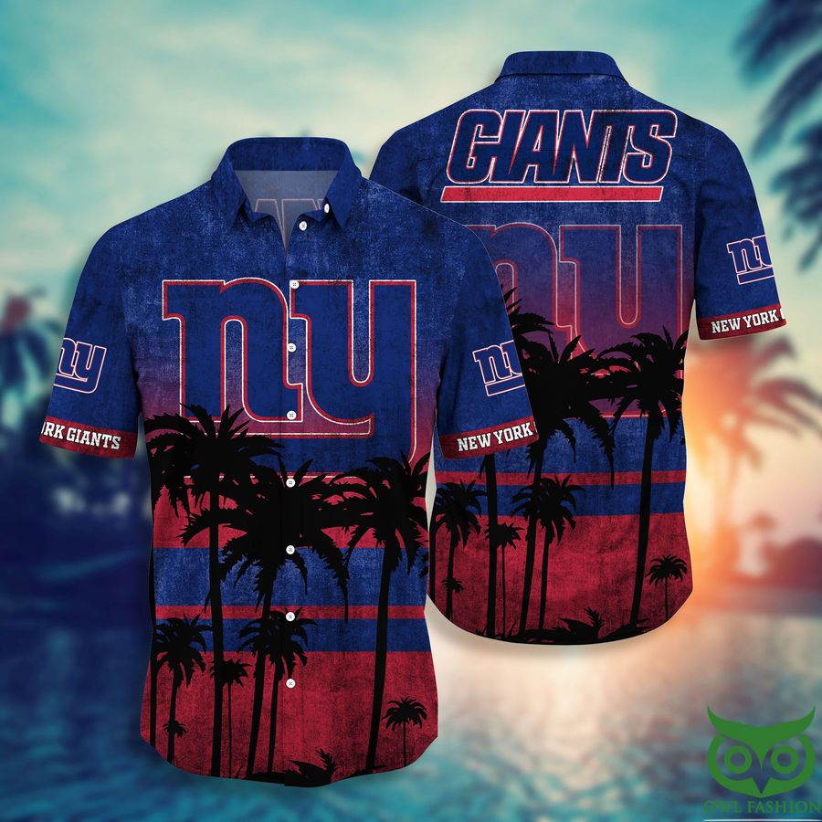 New York Giants NFL Limited T-shirt Hawaiian Shirt and Shorts