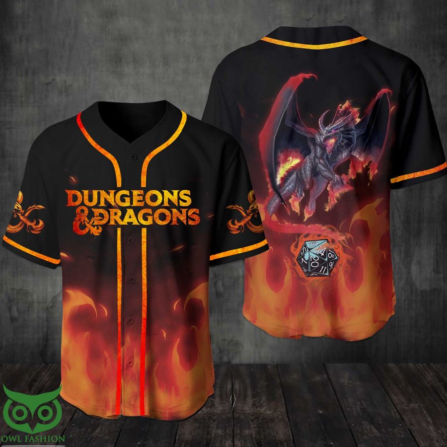 Dungeons And Dragons Baseball Jersey Shirt