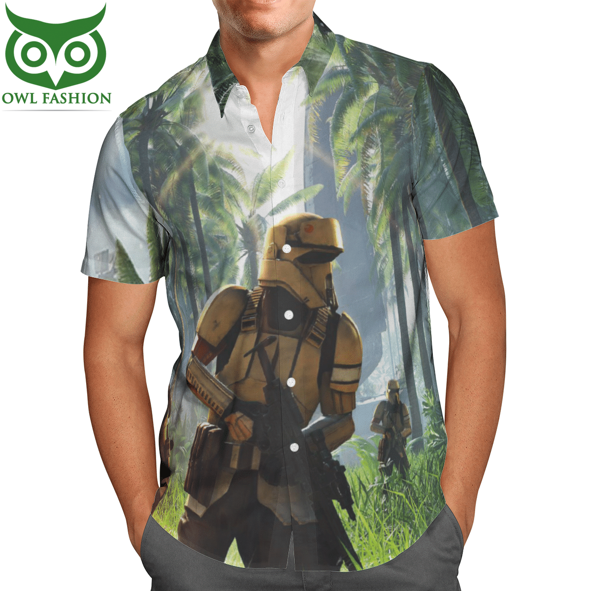 Star Wars Shoretrooper Tropical Hawaiian Shirt