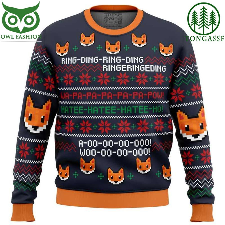 What does the Fox say Christmas Sweater