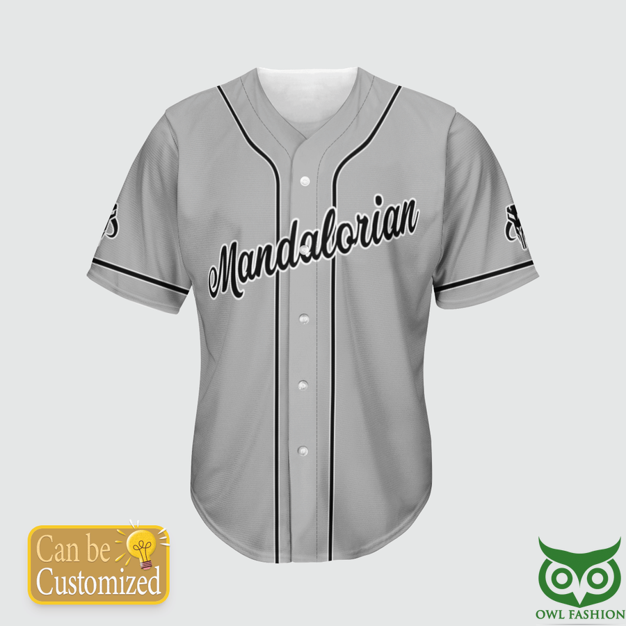 Star wars Mandalorian Baseball Jersey Custom Name