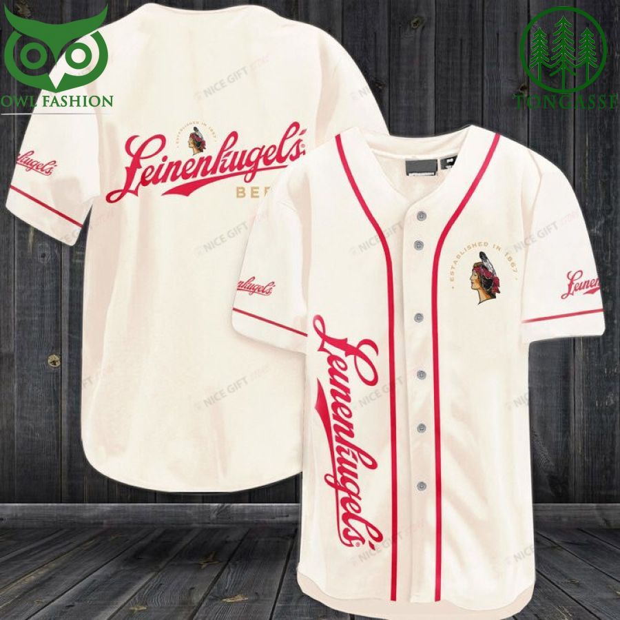 16 Leinenkugels Baseball Jersey Shirt