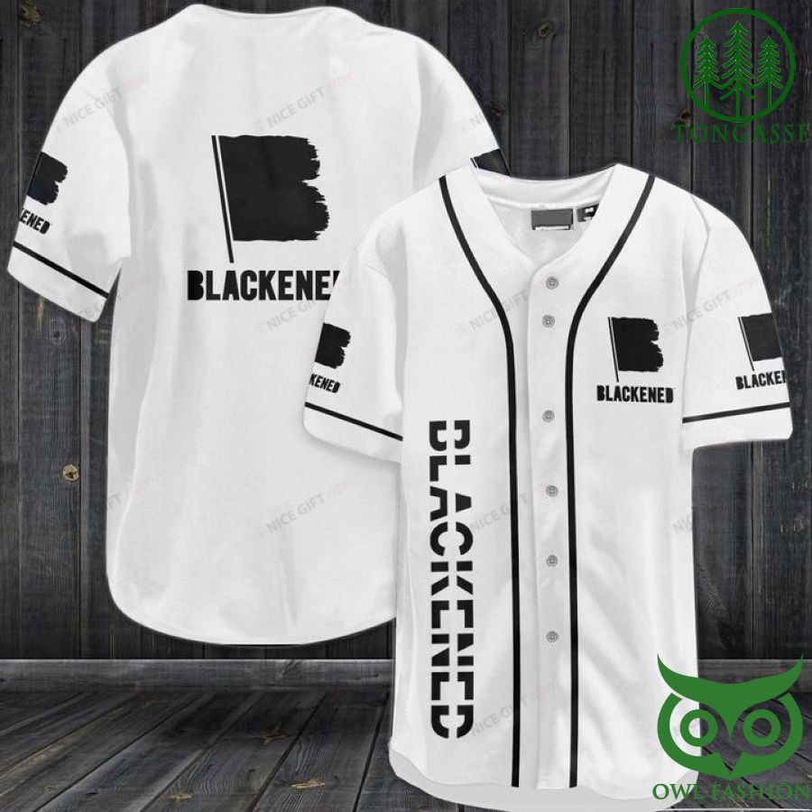 56 Blackened Baseball Jersey Shirt