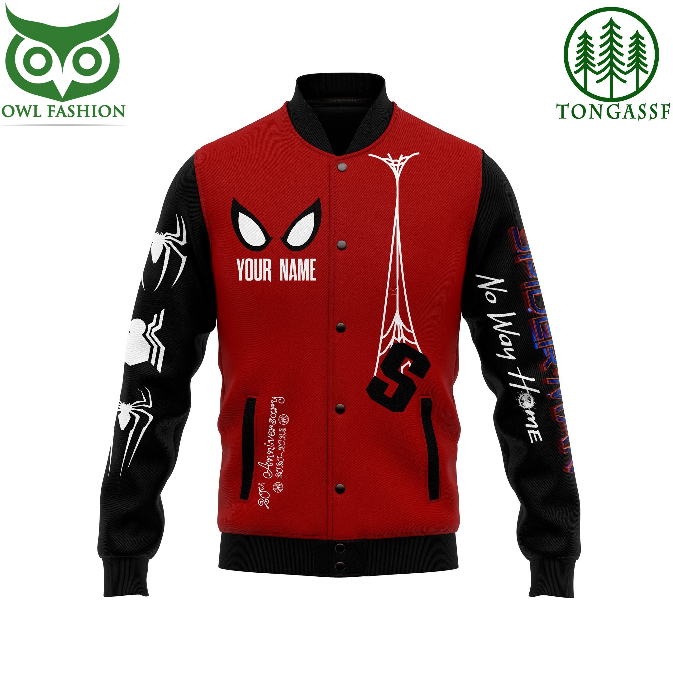 29 Spiderman No way home personalized bomber jacket