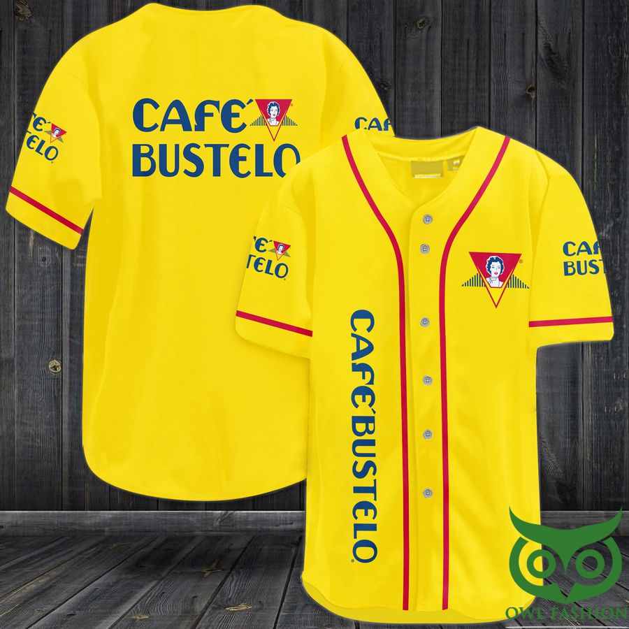 21 Cafe Bustelo Baseball Jersey Shirt