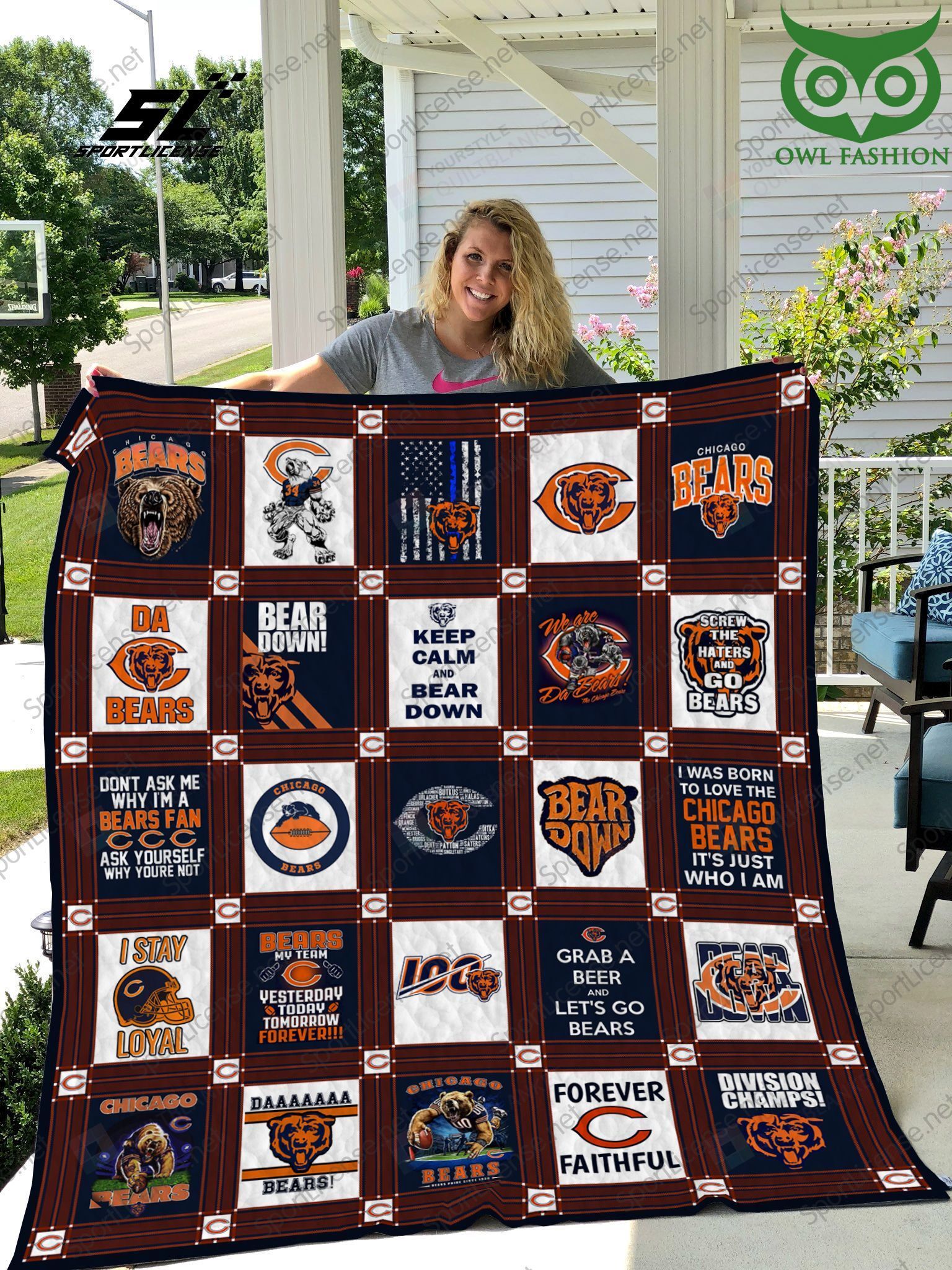 29 Cincinnati Bengals Symbols Quilt Blanket