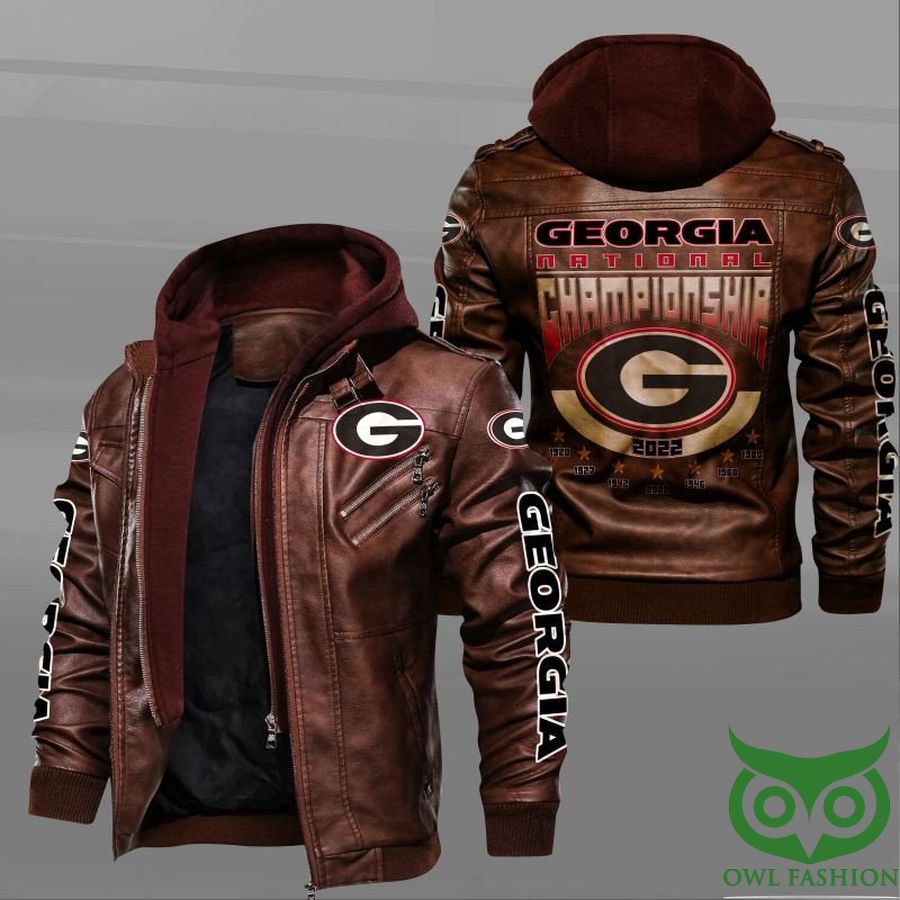 9 Georgia Bulldogs National Championship 2022 Leather Jacket