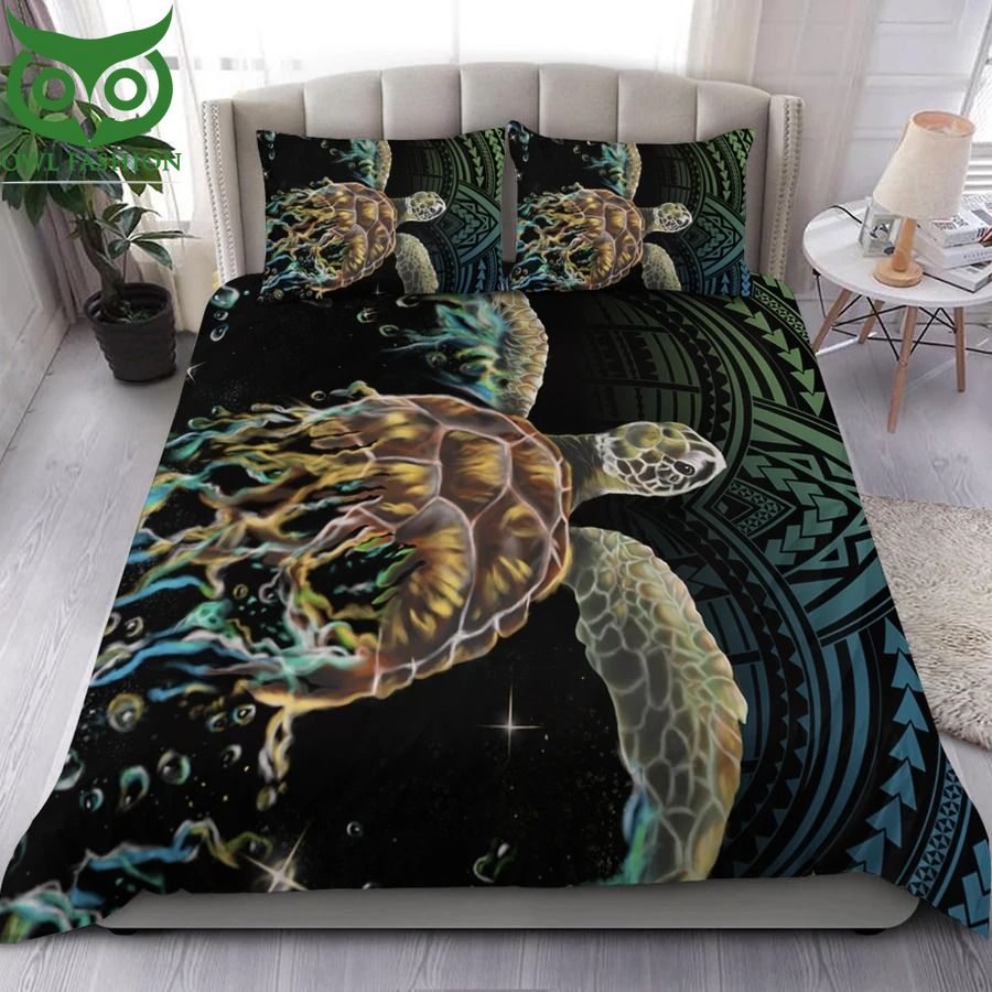 44 Hawaii Sea Turtle Polynesian Bedding Set