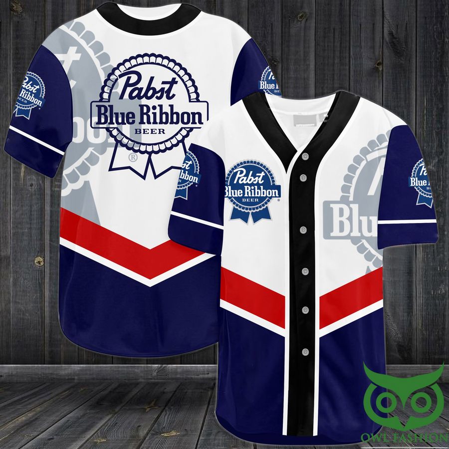 6 Pabst blue ribbon Baseball Jersey Shirt