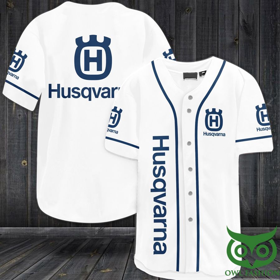 23 Custom Name Number Husqvarna version Motorcycles Baseball Jersey Shirt