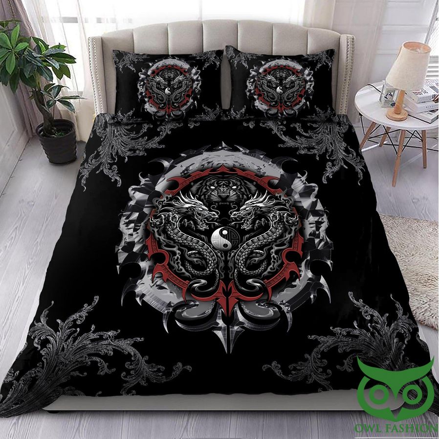 Dragon Gothic Art Bedding Set