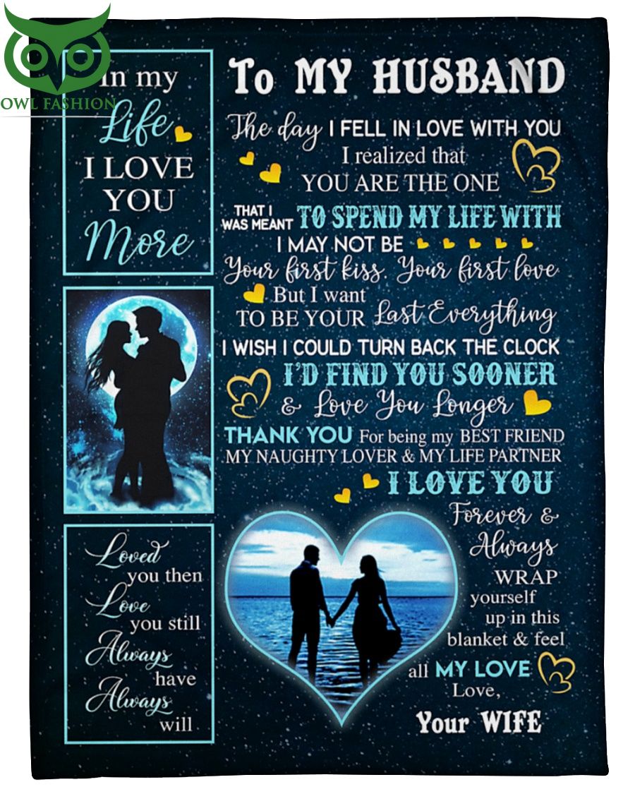 11 My husband The One to spend my life with Fleece blanket