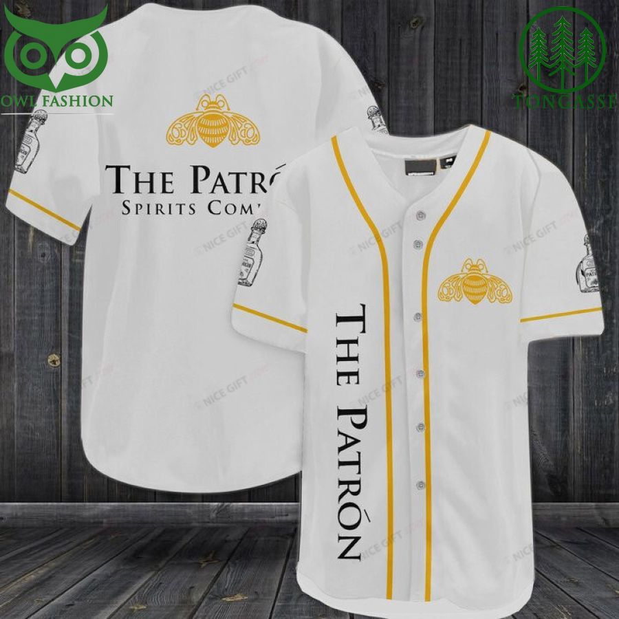 10 The Patron Spirits Company Baseball Jersey Shirt