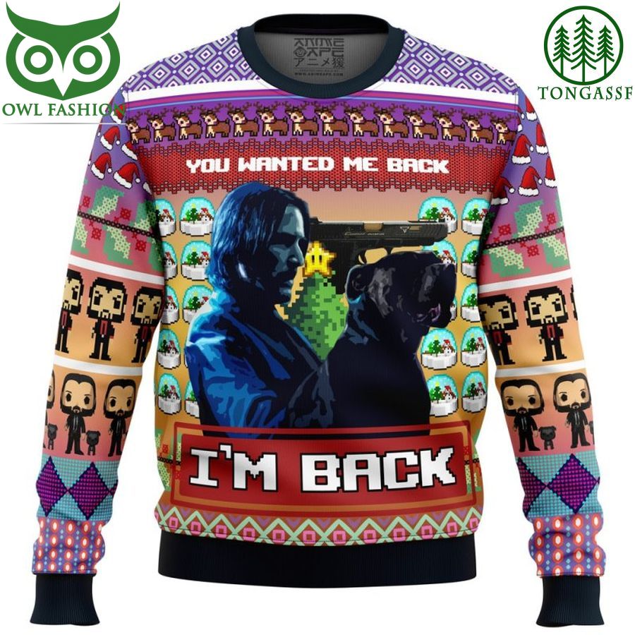 71 John Wick Ugly Christmas Sweater