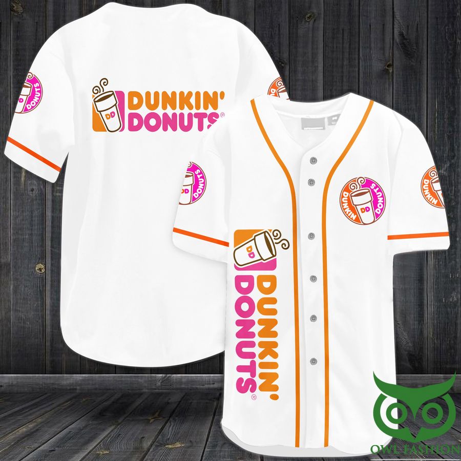20 dunkin donuts Baseball Jersey Shirt