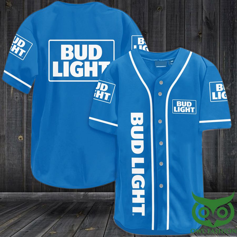 2 Bud Light original Baseball Jersey Shirt