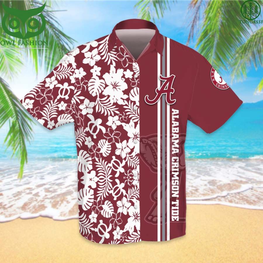 20 NCAAF Football Alabama Crimson Tide Hawaiian Shirt