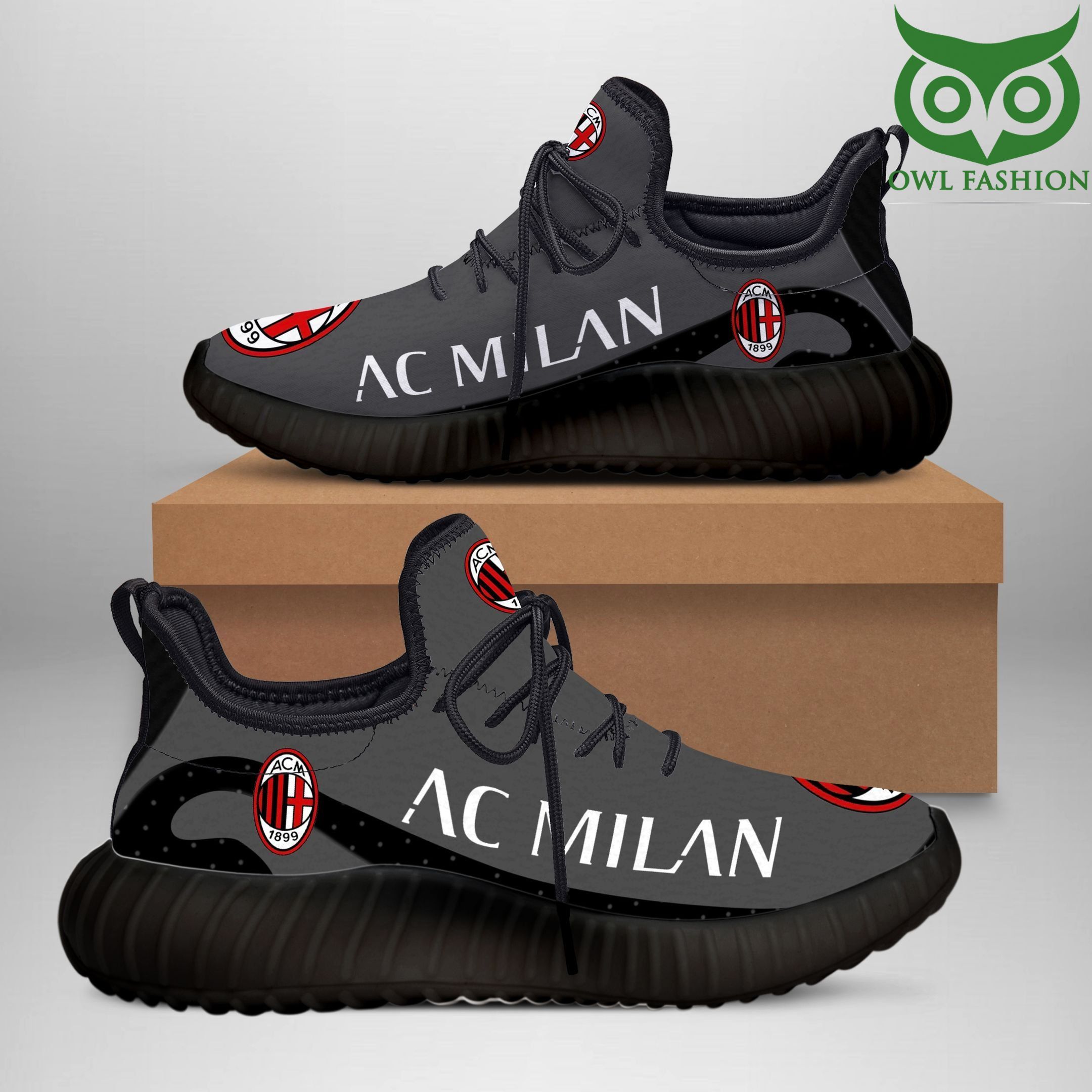 AC Milan grey Reze Boost sneakers