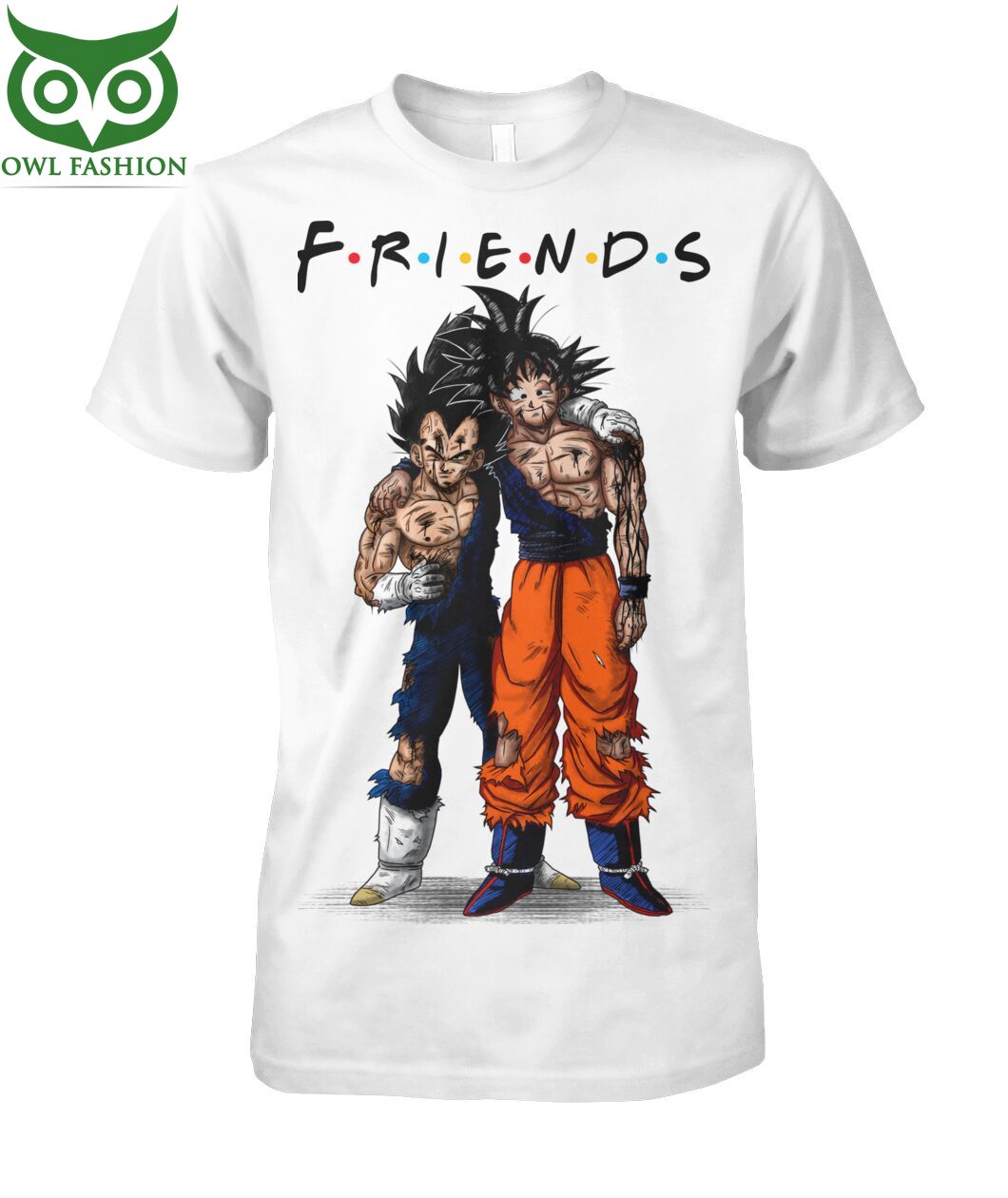 Dragon Ball Son Goku And Vegeta Friends shirt