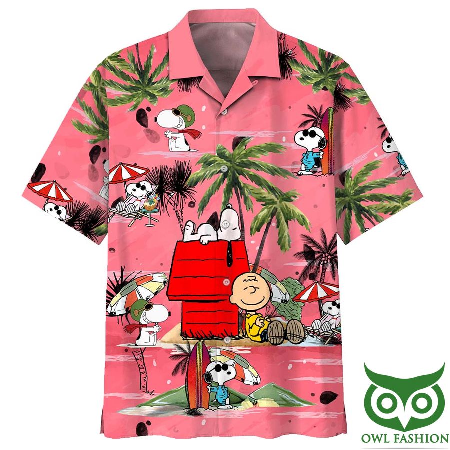 Snoopy Summer Time Cute Hawaiian Shirt