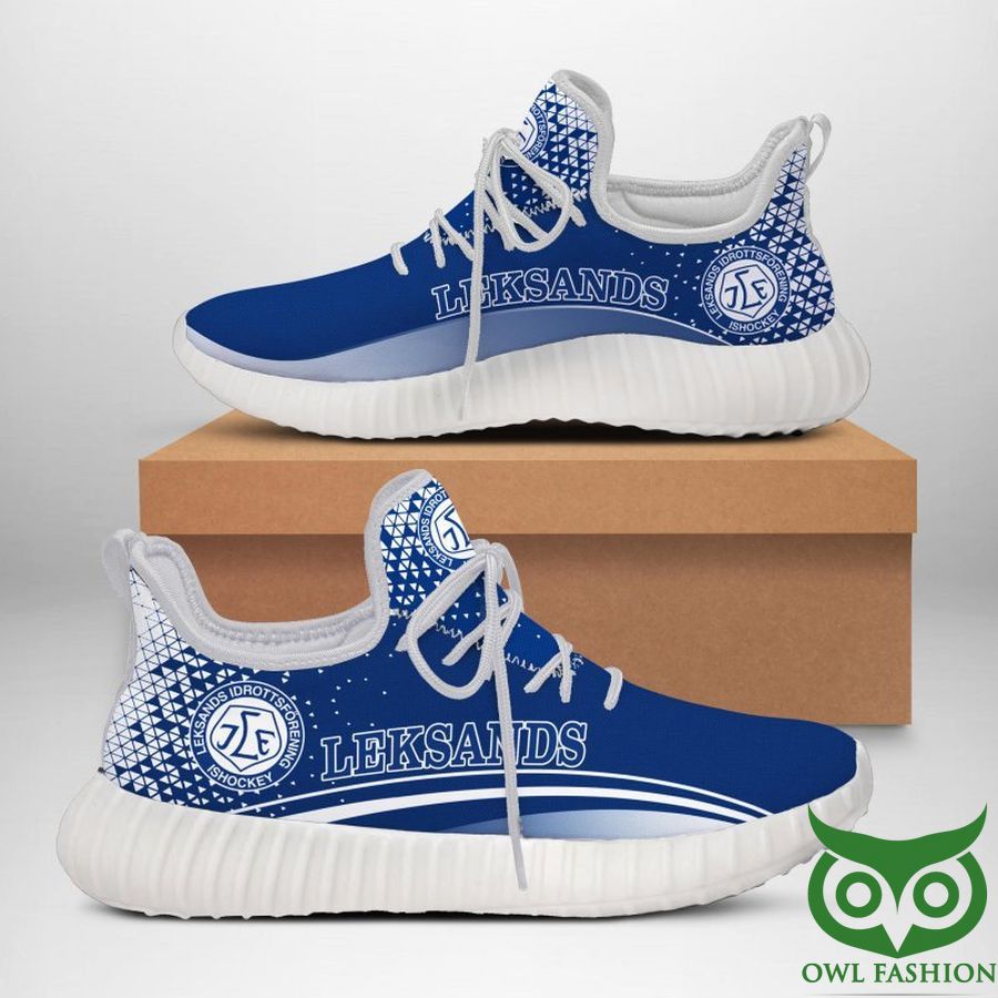 Leksands IF Ice Hockey Dark Blue and White Reze Shoes Sneaker