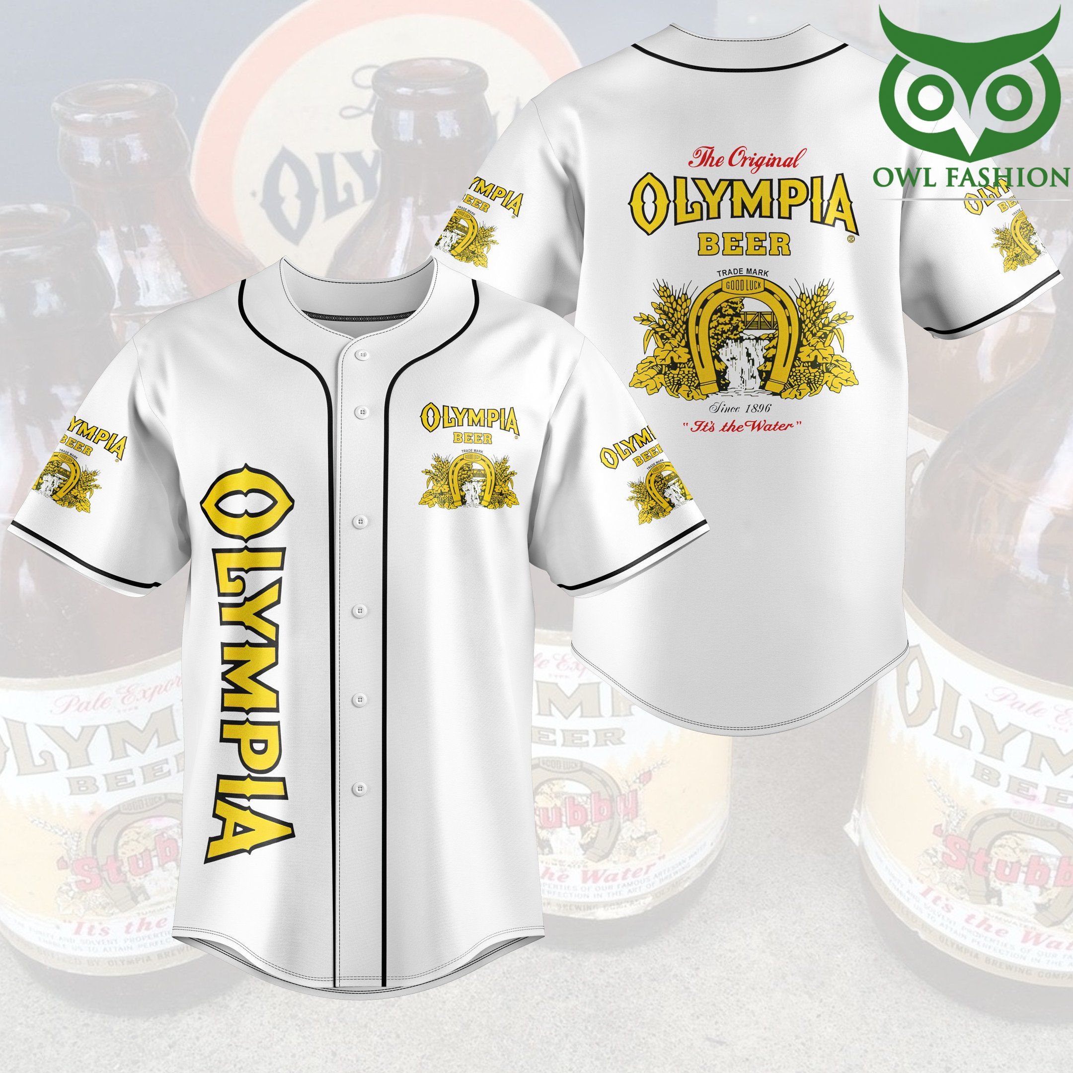 Olympia The Original Baseball Jersey Shirt