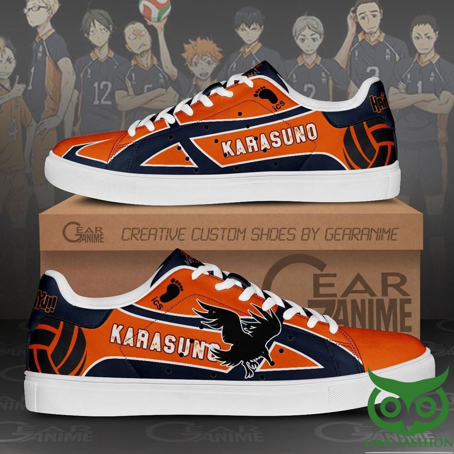 Karasuno High Haikyuu Anime Custom Shoes 