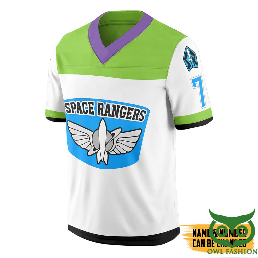 3D Space Ranger Buzz Lightyear Custom Name Number Jersey Shirt