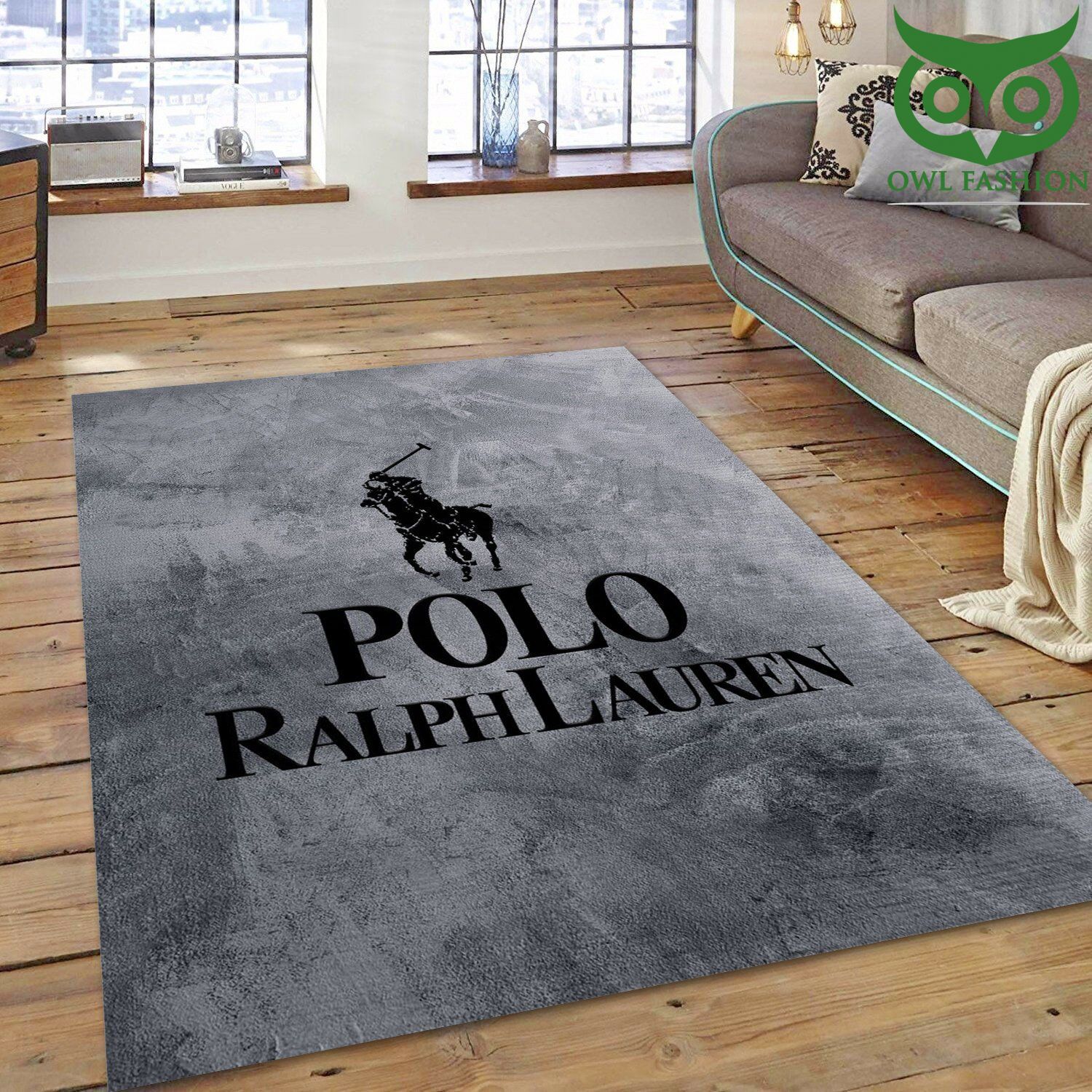 Polo Ralph Laurent Fashion Brand Carpet Rug 