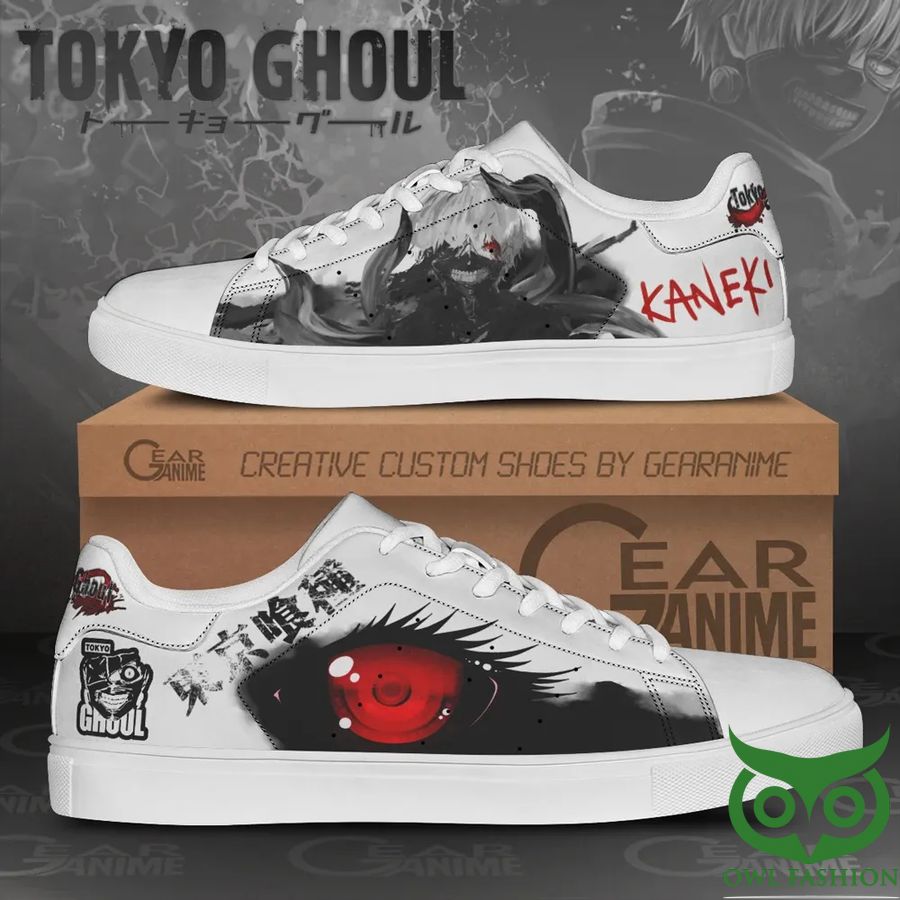 Ken Kaneki Tokyo Ghoul Custom Anime Stan Smith Shoes 
