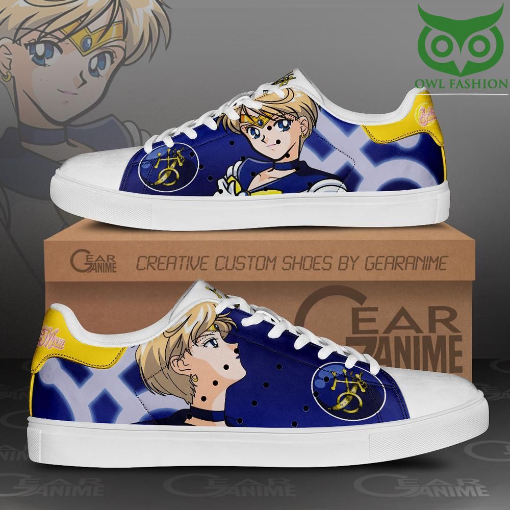 Sailor Uranus Skate Shoes Sailor Moon Anime Custom Shoes 