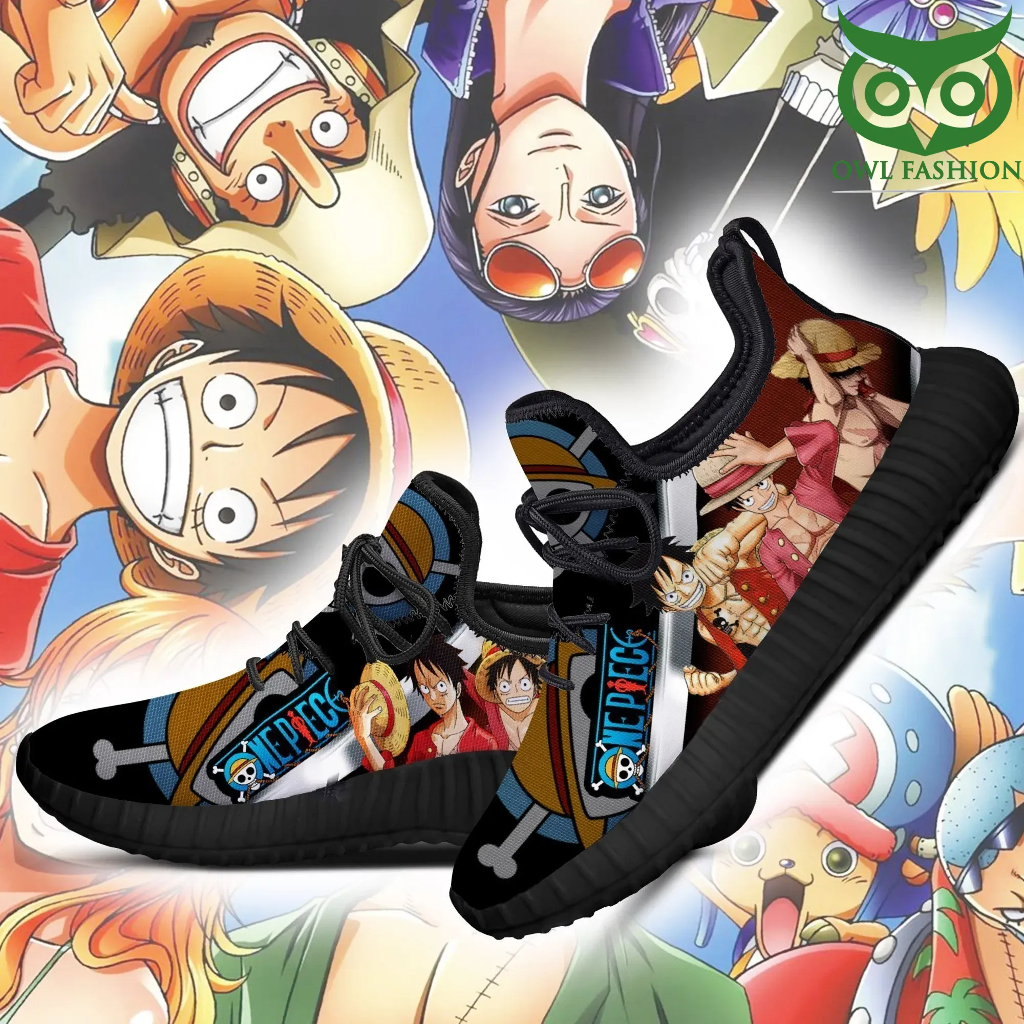 16 One Piece Luffy Reze Shoes One Piece Anime Shoes Fan Gift Idea