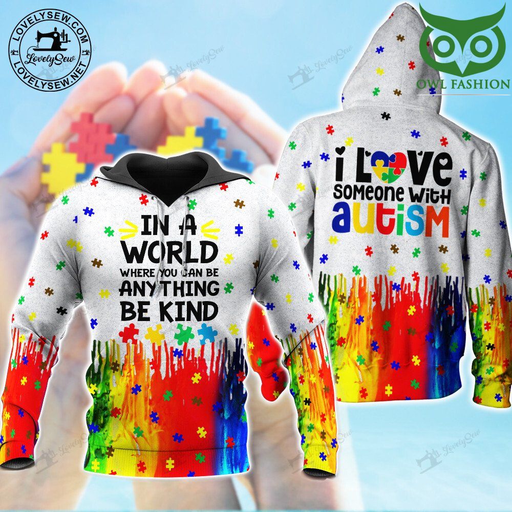 In a world where you can be Anything be kind 3D Shirt