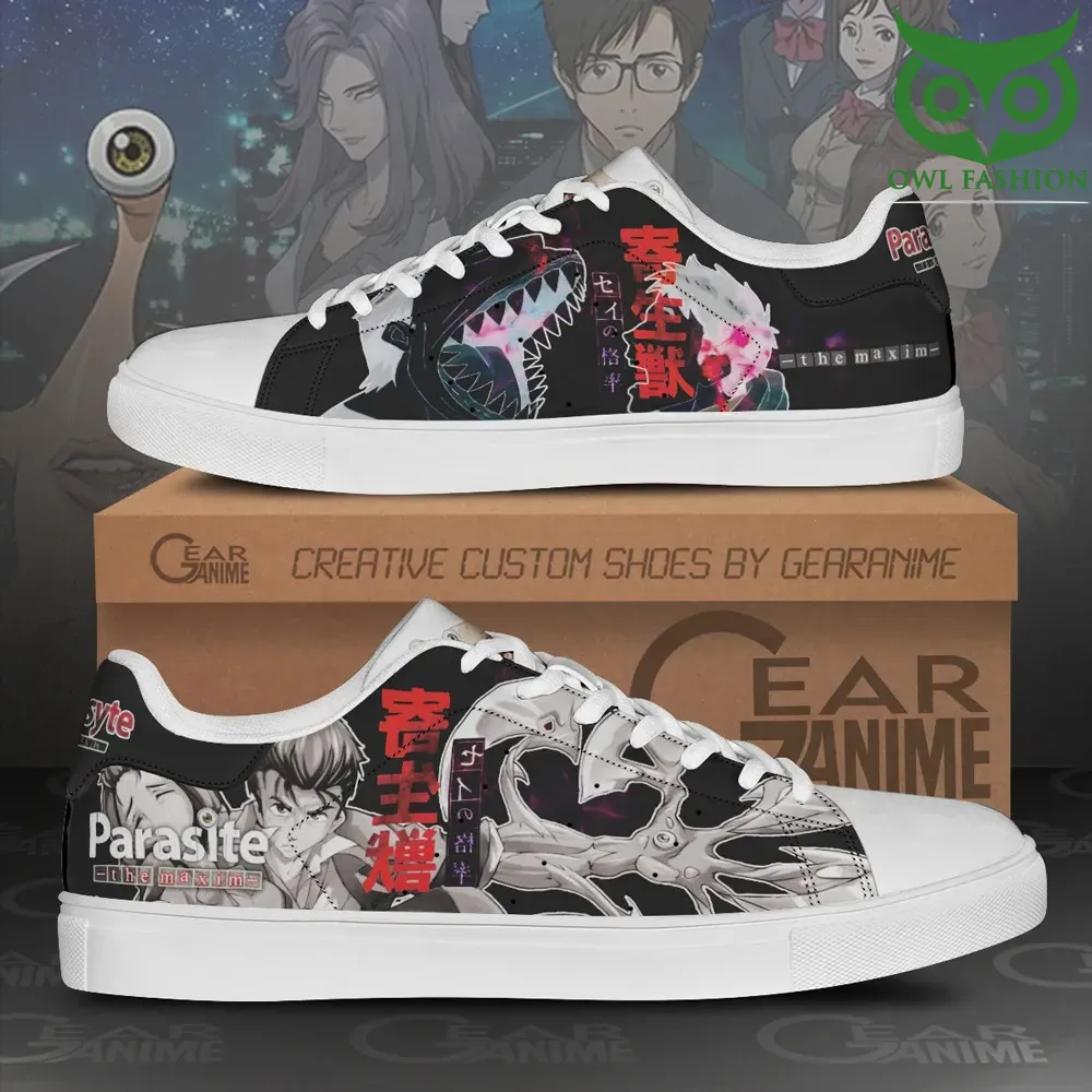 Parasyte Skate Shoes Horror Anime Sneakers 