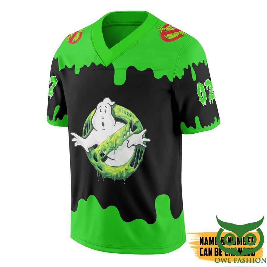 3D Ghostbusters Slimer Ugly Spuds Custom Name Number Jersey Shirt