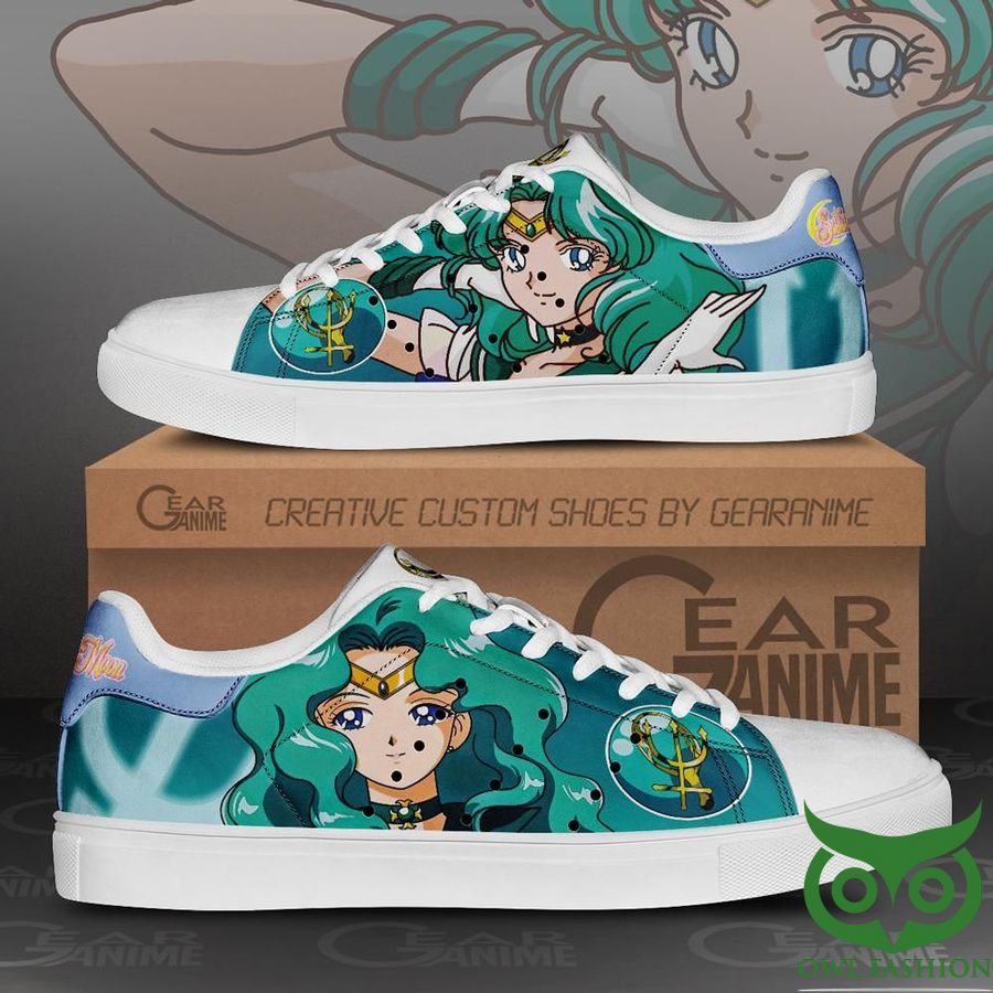 Sailor Neptune Sailor Moon Anime Custom Stan Smith Shoes 