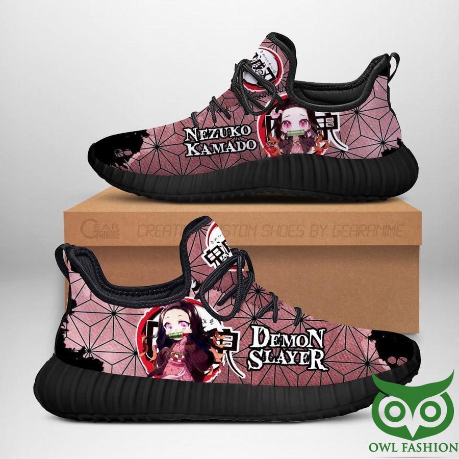 Nezuko Costume Demon Slayer Anime Reze Shoes Sneakers
